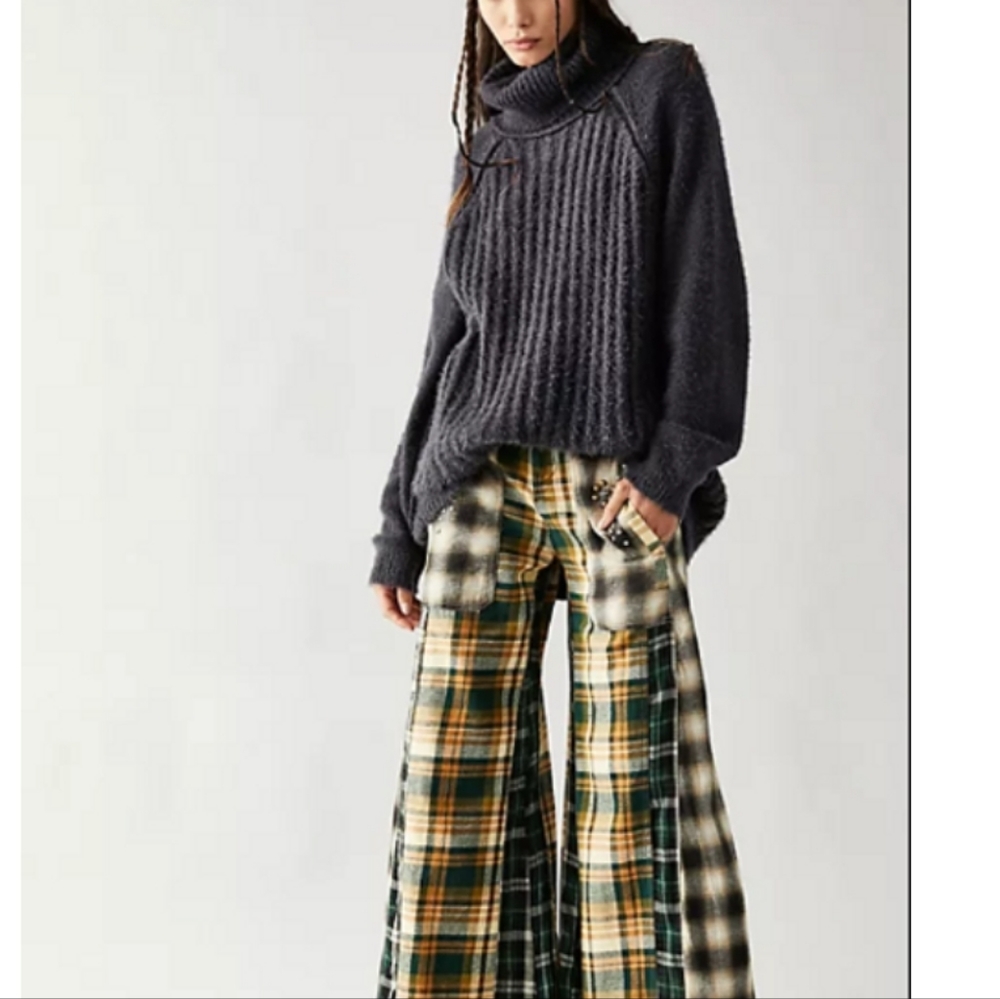 Free People Big City Turtleneck Sweater S NWT - Picture 8 of 15